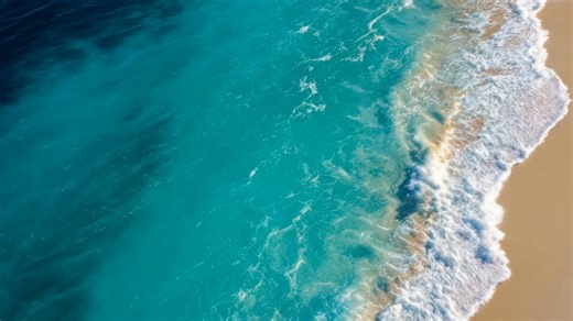 Ai Generated, Beach, Shore. Free Stock Video