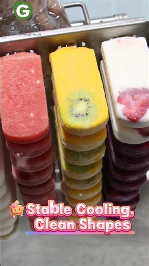 Commercial Ice Pop Maker – High-Efficiency Production for Ice Cream & Dessert Businesses! 🍦🏭#icepop