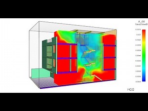 SIMULACION COMPUTACIONAL DE INCENDIO DE EDIFICIO en Pyrosim | Carbonell Arquitectos