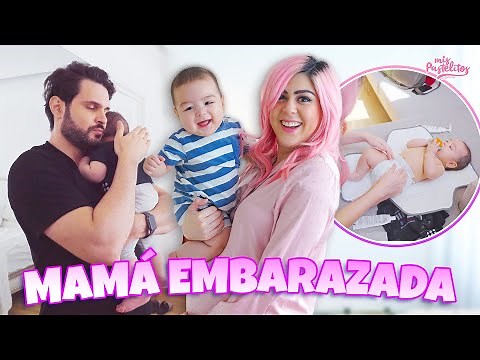 24 HORAS SIENDO MAMÁ EMBARAZADA🤰| MIS PASTELITOS