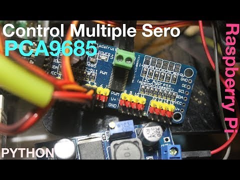Control Multiple Servo With Raspberry Pi And PCA9685 Via Web Browser