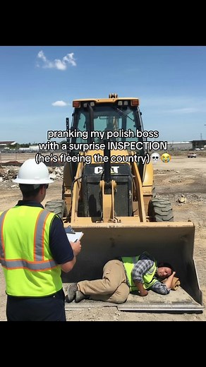 Surprise Safety Inspection Prank on My Boss