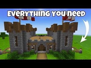 Minecraft: How To Build a Ultimate Survival Castle | Tutorial🏰