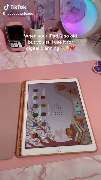 Digital Planning on an Old iPad: Tips and Tricks