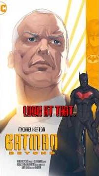 Michael Keaton BATMAN BEYOND Comicbook Cover
