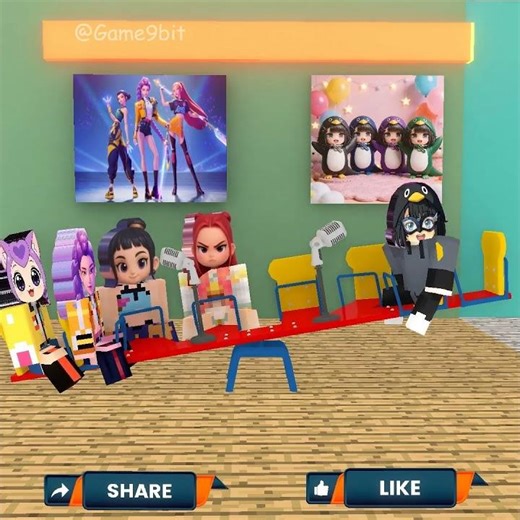 Huntrix vs Team Sprunki Gugugaga, which song will win?! - Part 3