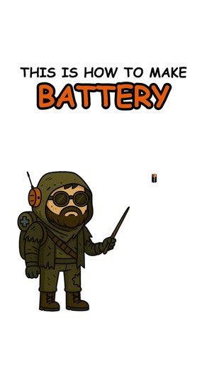 How to make Battery? #diy #fyp #learnontiktok #survival #science | Science