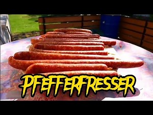 Pfefferbeißer Rohesser, unseres Lieblings Salametti.