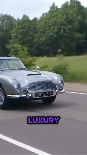 1964 Aston Martin DB5: The Iconic James Bond Supercar #jamesbond #AstonMartinDB5