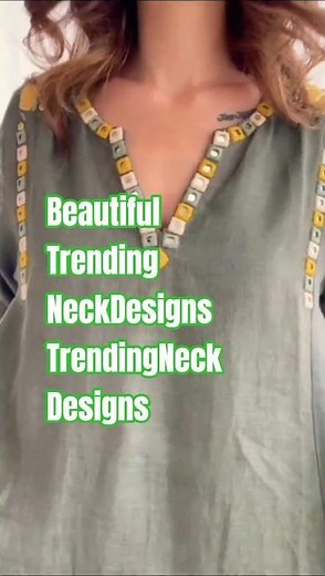 Latest Neck Designs Kurti / Trendy Neck Patterns#NeckDesigns