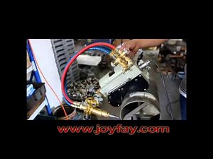CG2-11 Magnetic Tunnel Pipe Torch Gas Cutting Machine Demonstration