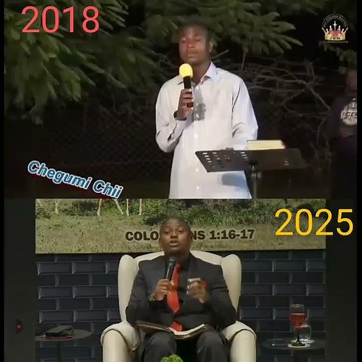 2018 vs 2025 Apostle Chiwenga