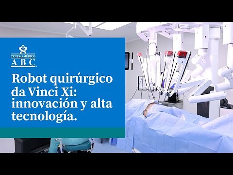 Robot quirúrgico da Vinci Xi: innovación y alta tecnología