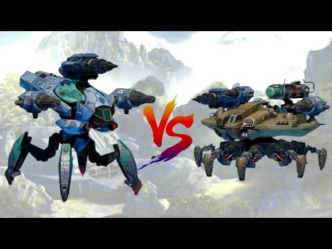 [WR] ANAKSOR VS KAJI - Comparison | War Robots Test Server
