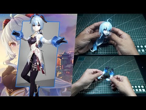 Genshin impact （原神） | Figures Making | GANYU | Papercraft