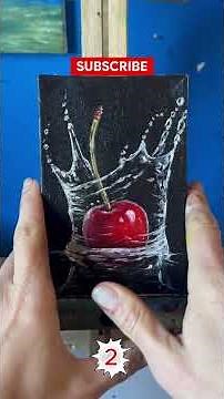 🌺 Creative Fabric Art with Acrylic Paint #art #drawing