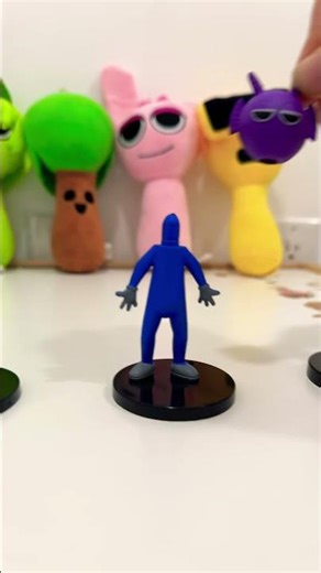 Selecting heads of Sprunki toys Durple edition #sprunki