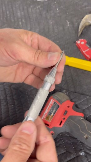 34K views · 133 reactions | Center Punch Before Drilling for Precise Hole Locations #building #howto #tools #carpentry #woodworking #construction #diy #contractor | Haus Plans | Facebook