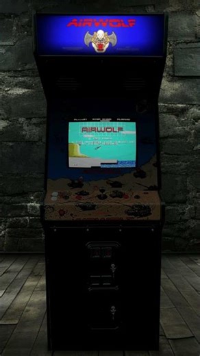 Beating Airwolf Broke My Thumbs #arcade #shorts