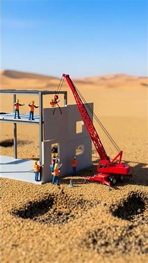 We have walls! 🏠 The first panel is being slotted into place. #miniaturecity #digitalart #motivation