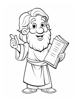 120 Page Bible Coloring Book | Faith-Themed | Early Elementary | OT & PT Support