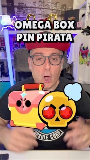 💎OMEGA BOX e PIN del pirata GRATIS #brawlstars #supercellcreator #mobilegaming
