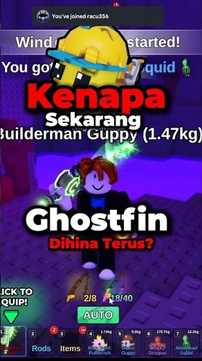 Kenapa Ghostfinn DIHINA DAN DICACI MAKI? | Fish It Indonesia