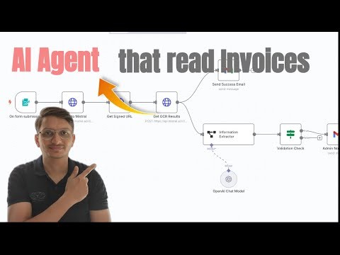 I build a No-Code PDF Text & Image Extractor with n8n! - Hindi