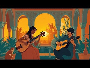 Beautiful Spanish Melody & Oud Fusion – Chill Flamenco Rumba Guitar