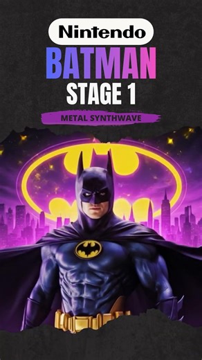 Batman NES Theme but It’s Dark Metal Synthwave 🦇🔥
