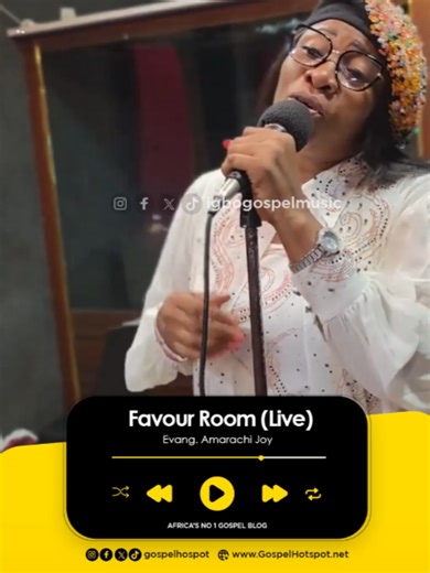 Evang. Amarachi Joy - Favour Room (Live Gospel Music)