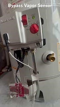 Bypass Flammable Vapor Sensor #flammablevaporsensor #bypass #waterheater #hvac #plumber #plumbing