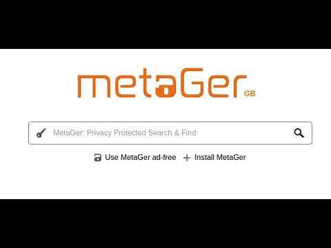 MetaGer, a fantastic search engine!