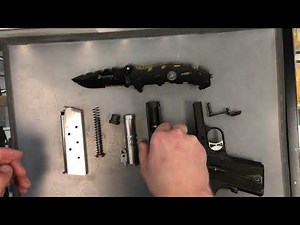 Sig Sauer 1911 Disassembly and Assembly