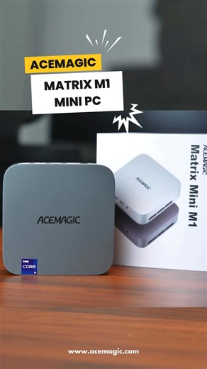 Create without limits. Work without lag! ACEMAGIC M1 Mini PC is the trusted choice for those who turn ideas into impact 🖥️💪⚡ 🔹 CPU: Intel Core i9-11900H / Intel Core i9-13900HK 🔹 GPU: Intel® lris® Xe Graphics 🔹 Boost Productivity with Three Simultaneous 4K Screens 🔹Supported OS: Win 11 Pro/Ubuntu/Linux/Manjaro 🛒 🏃‍♂️💨 Get yours now before it's gone! Head over to 𝗮𝗰𝗲𝗺𝗮𝗴𝗶𝗰.𝗰𝗼𝗺 and use code 𝟵𝗔𝗖𝗘𝗙𝗔𝗡𝟯 at checkout (Can be used in combination with other discount codes) 😲🔥�