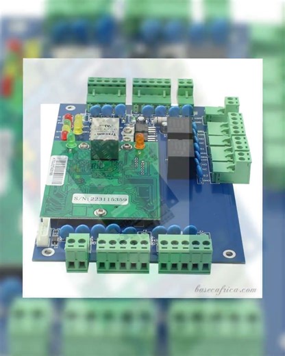 Basec Multi-Function RFID Access Control Controller Board with Relay Outputs and Terminal Connect...