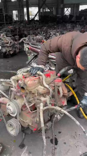 63 Testing old engine from secondhand engine store #enginelife #repair #fyp #shorts #restartengine #reels | Teion Knight