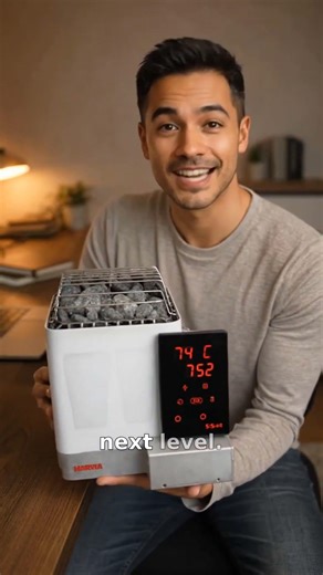 Harvia Kip 6.0kW Sauna Heater w/Wifi - MyHarvia App Control