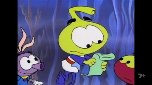 The Snorks - S3 E8 - Casey In Sandland The Day The Ocean Stood Still