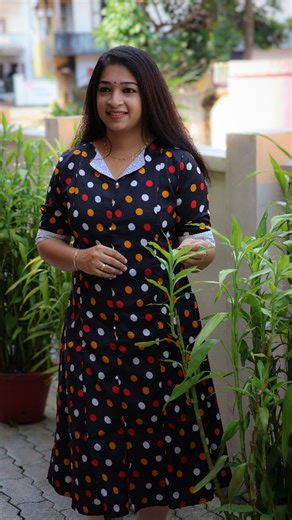 𝐏𝐫𝐢𝐲𝐚'𝐬 𝐌𝐚𝐠𝐢𝐜 𝐖𝐨𝐫𝐥𝐝 [Normal & Feeding Kurtis] on Instagram: "𝗣𝗿𝗶𝗰𝗲: 599 To purchase our collections,visit our website 𝐰𝐰𝐰.𝐩𝐫𝐢𝐲𝐚𝐬𝐦𝐚𝐠𝐢𝐜𝐰𝐨𝐫𝐥𝐝.𝐜𝐨𝐦 /send a message on WhatsApp 89211 31314 to the provided number only. WhatsApp orders are accepted from 9:30 AM- 5:00 PM. Product Description Dress Details – Fabric: Crepe – Model: Aline Top – Highlights- Polka Dot throughout the body , Flap Collar & Center slit at lower part of top – Top Length:46 inches – Sleeve