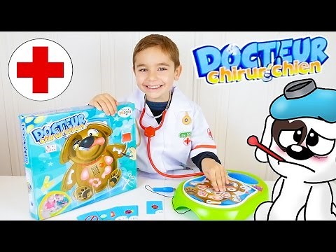 JEU - Chien Malade ? 💊 Docteur Swan le CHIRUR’CHIEN à votre service - Jeu de société