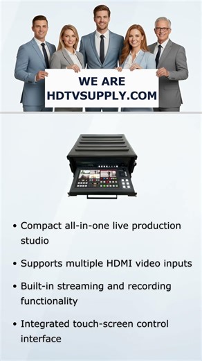 Datavideo GO-SHOWCAST-100-LT 4K 4-Channel All-in-one Productio Studio