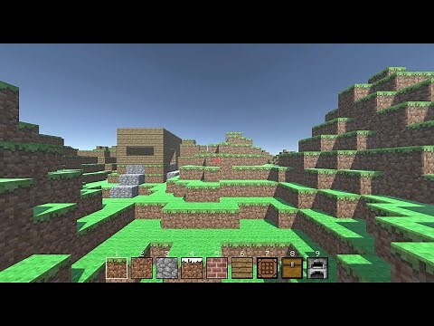 Procedurally Generated Voxel World in Unity