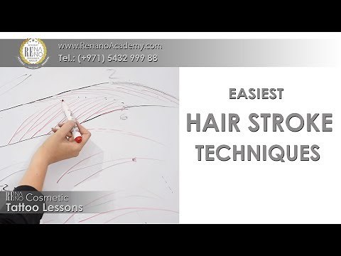 Easiest Hair Stroke Techniques
