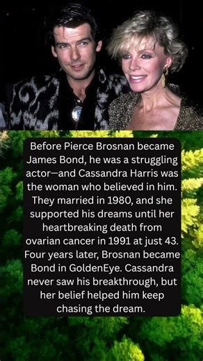 Pierce Brosnan & Cassandra Harris: The Woman Who Believed in James Bond Before Anyone Else
