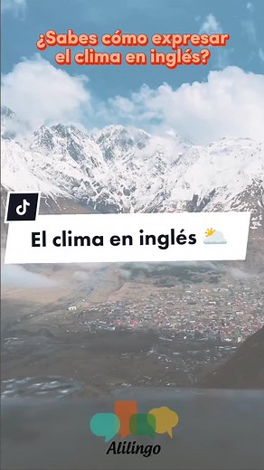 Aprende cómo decir el clima en inglés con este vocabulario básico para principiantes 🧐✨ Mejora tu vocabulario en inglés aprendiendo estas palabras y síguenos si quieres más consejos 📚🗣️ #climaeningles #weatherinenglish #learnenglish #aprenderingles #englishlearning #inglesparalatinos