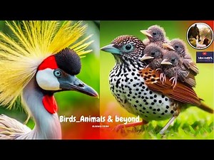 Tropical Forest Birds | Life Of Birds In Rainforest | Birds Chirping/ Stress Relief/Relaxing Sounds