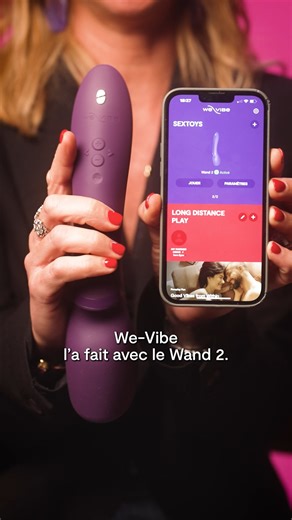 Vibromasseur Rechargeable Connecté ‘Wand 2’ – We-Vibe