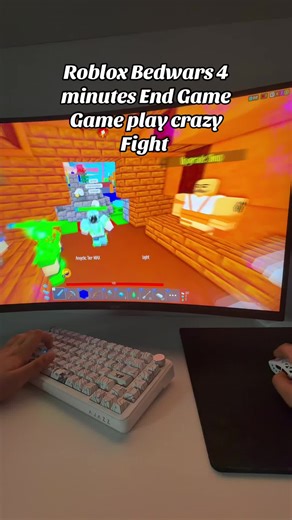 Roblox Bedwars: Intense 4-Minute End Game Battle