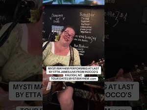 MYSTI MAYHEM Performing AT LAST by ETTA JAMES